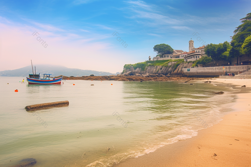 厦门鼓浪屿唯美沙滩户外摄影,高清,摄影图,摄影图片,图片大全,摄影图免费下载